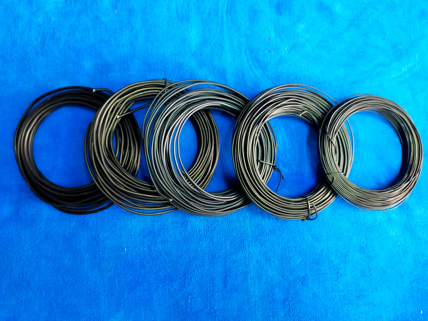 65 meters SPECIAL DEAL*1mm, 1.5mm,2mm ,2.5mm & 3.0mm - BONSAI WIRE COMBO