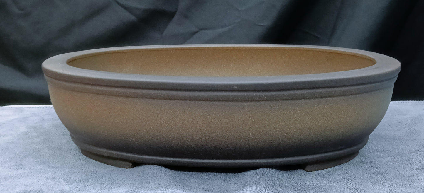 Quality oval bonsai pot - 35cm