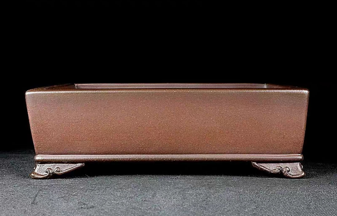 Quality rectangular bonsai pot - 25cm