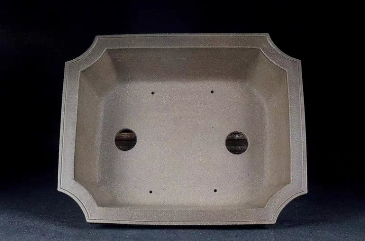 Quality rectangular bonsai pot - 40cm