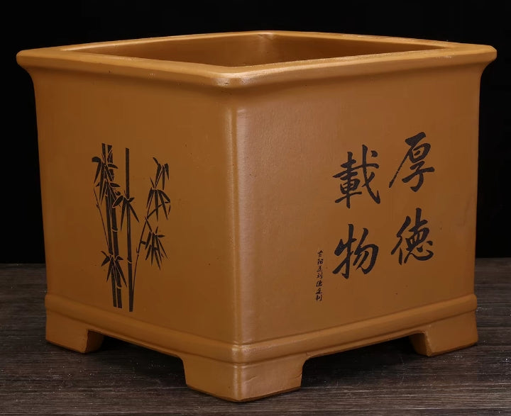 Beautiful cascade bonsai pot - 24.5cm