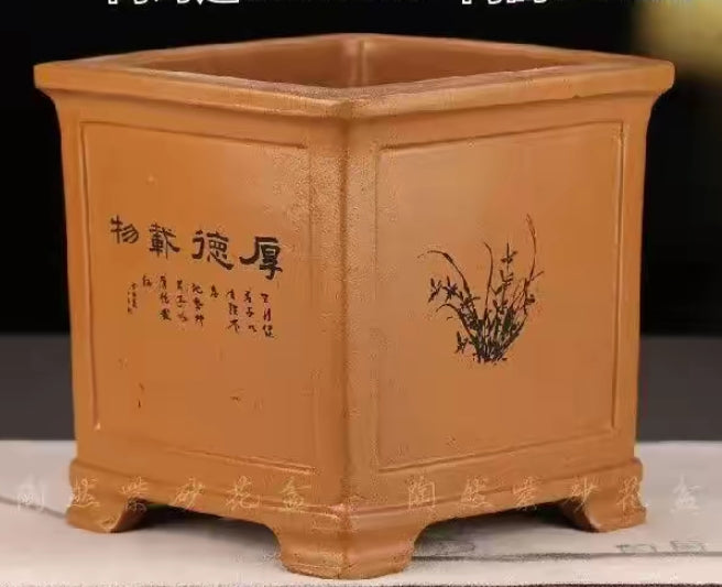 Beautiful cascade bonsai pot - 18cm