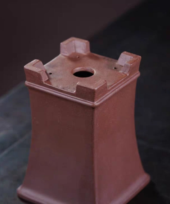 Beautiful cascade bonsai pot - 15*15*20cm