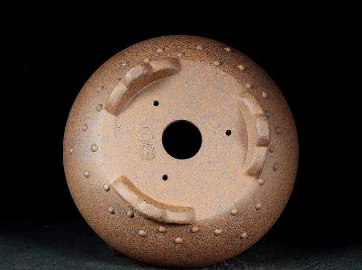 Quality round bonsai pot - 22cm