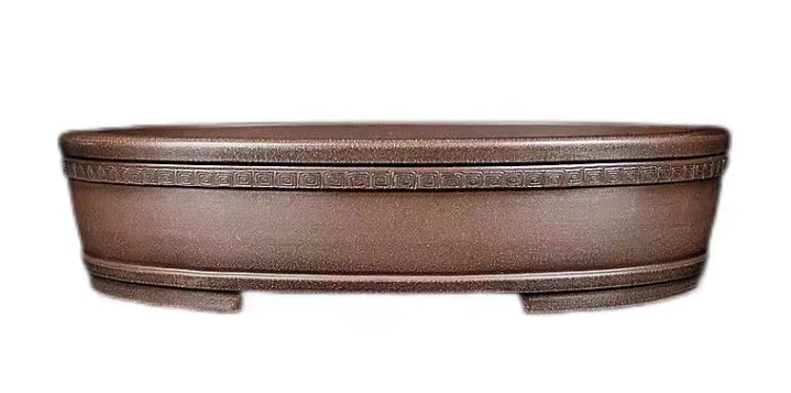 Quality oval bonsai pot - 34.5cm