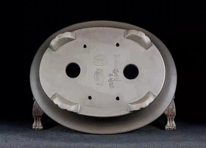 Quality oval bonsai pot - 30cm