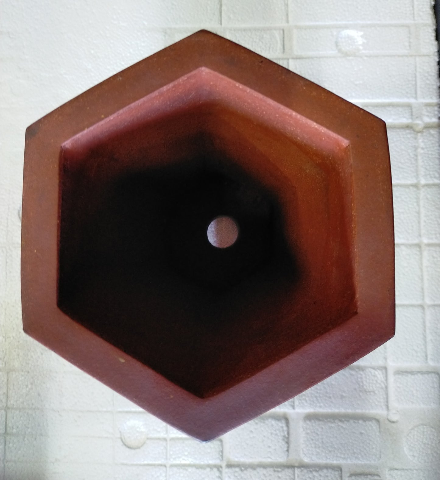 Beautiful cascade bonsai pot - 15cm