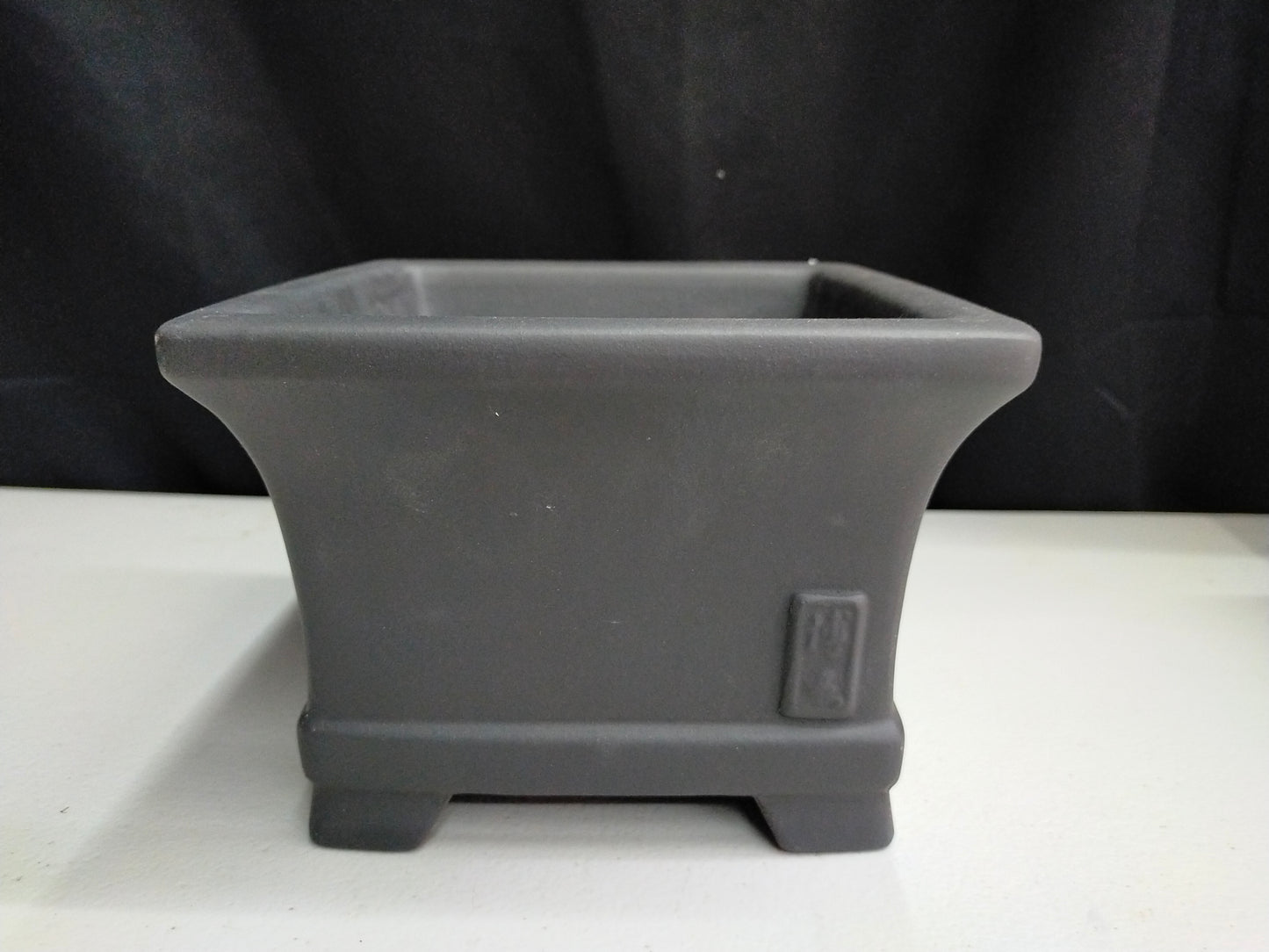 Quality cascade / semi-cascade bonsai pot - 17cm