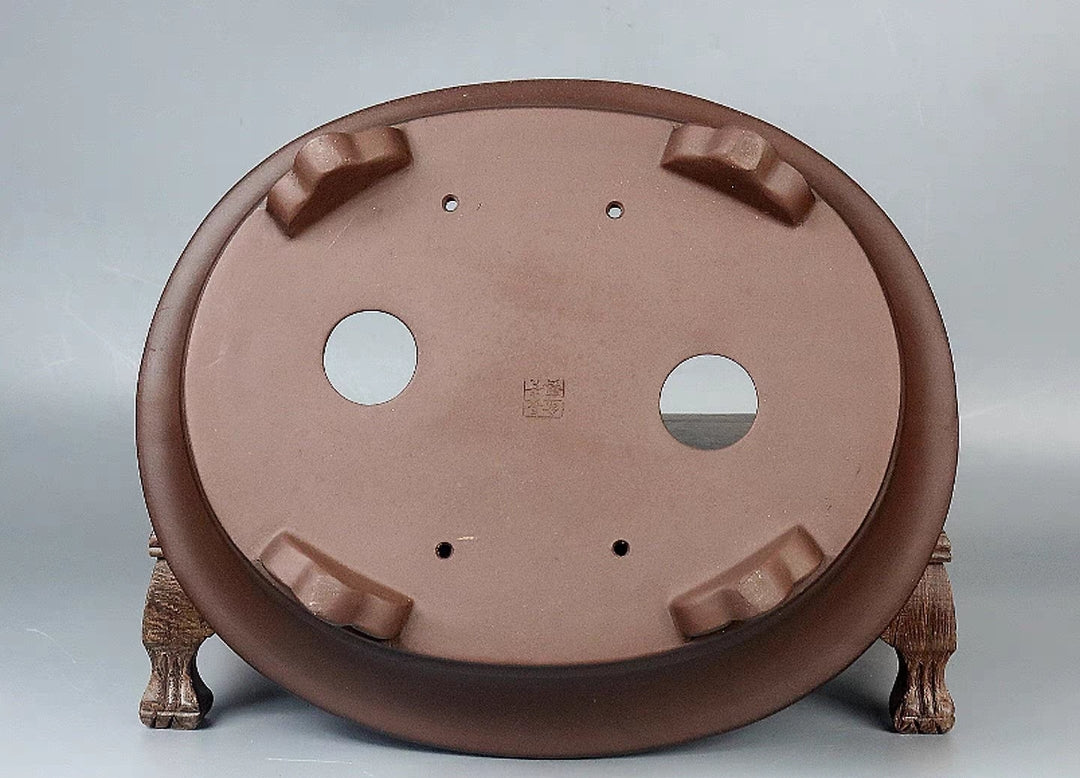 Quality oval bonsai pot - 30.5cm