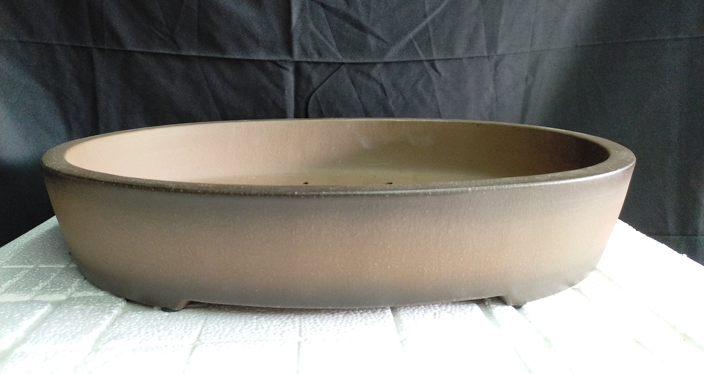 Quality oval bonsai pot - 45cm