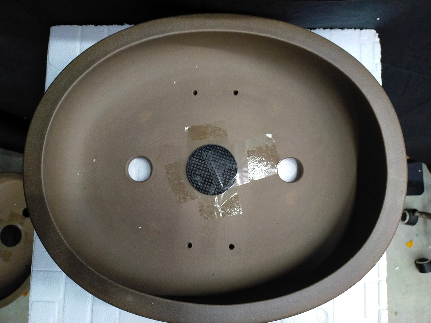 Quality oval bonsai pot - 46cm