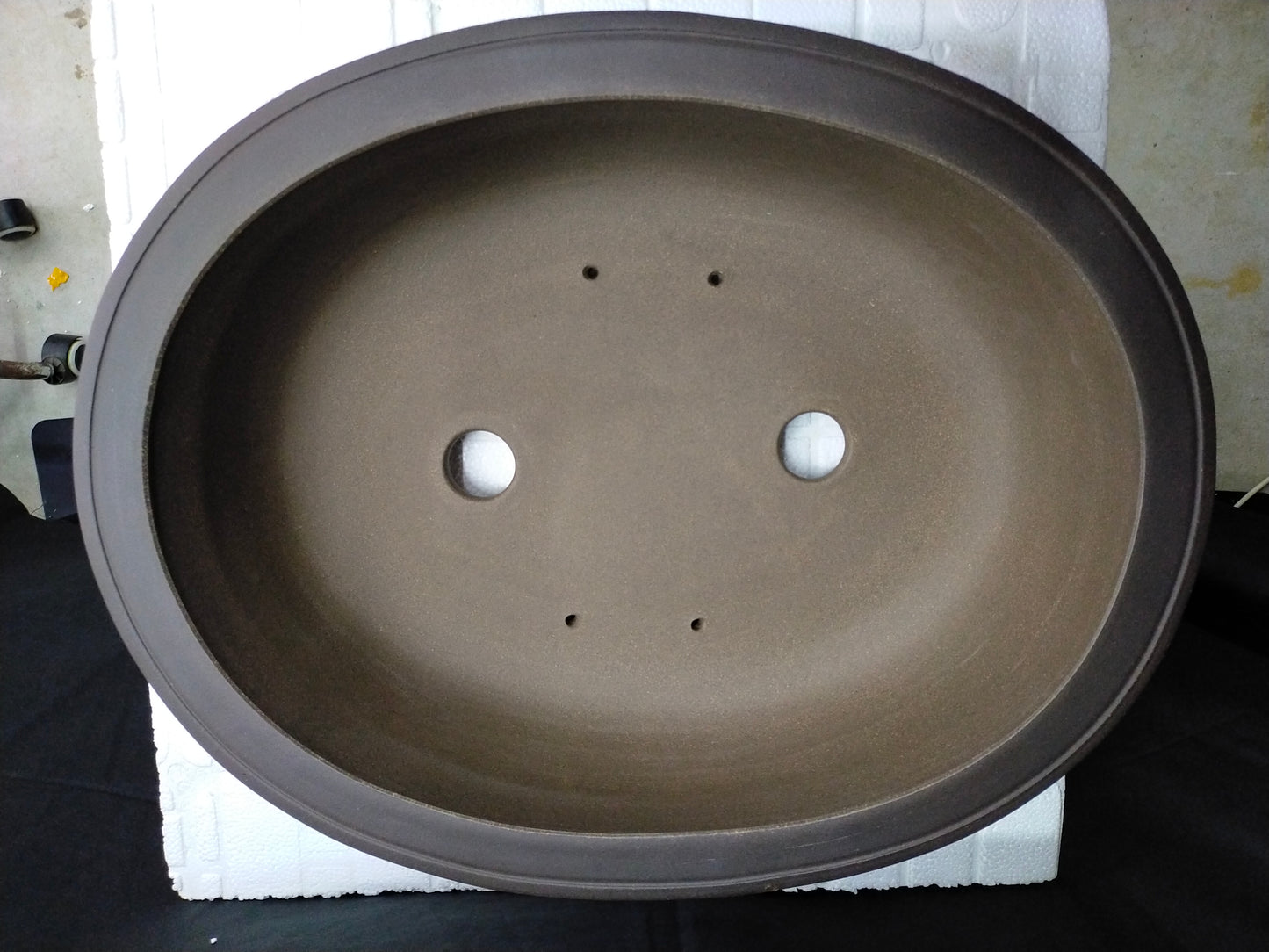 Quality oval bonsai pot - 48cm