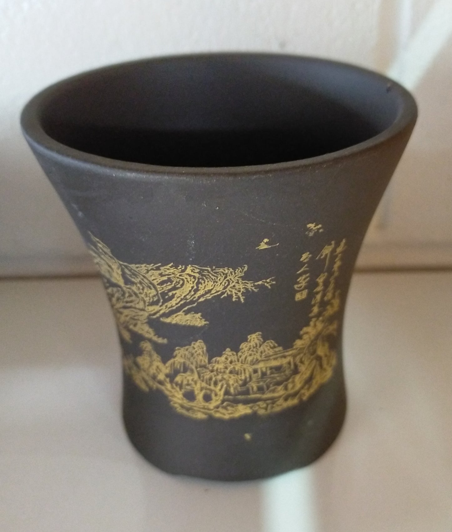 Beautiful small / shohin bonsai pot - 10cm