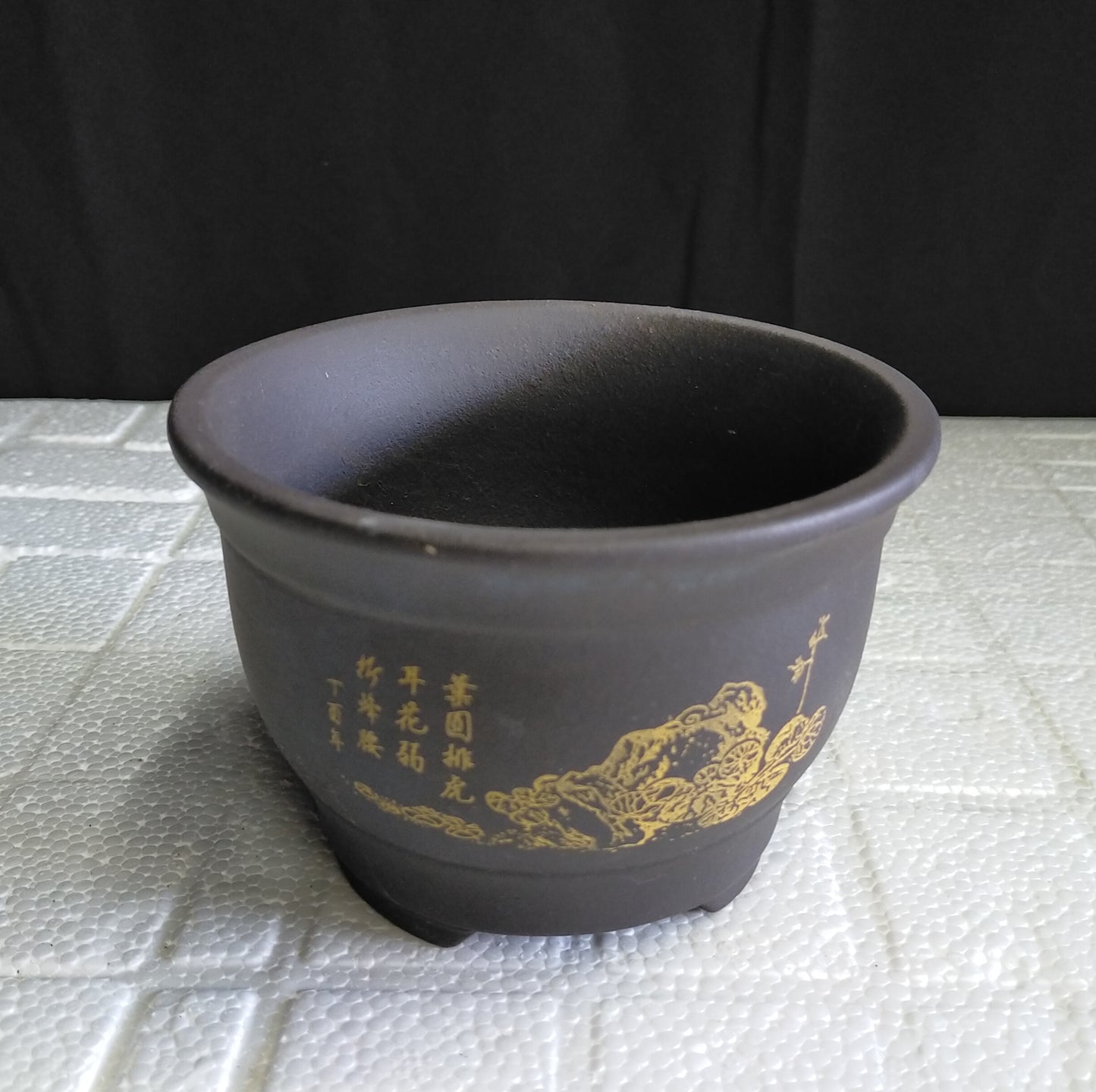 Beautiful small / shohin bonsai pot - 12cm