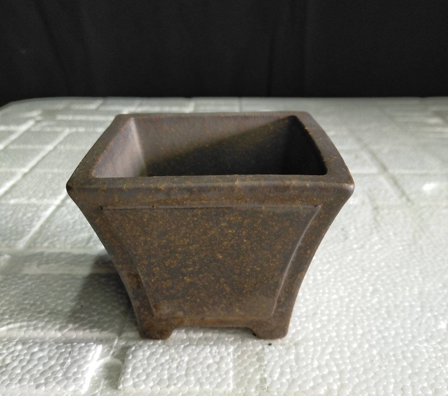 Beautiful small / shohin bonsai pot - 8.7cm