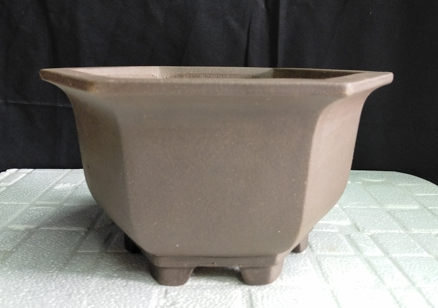 Beautiful semi cascade bonsai pot - 23.5cm