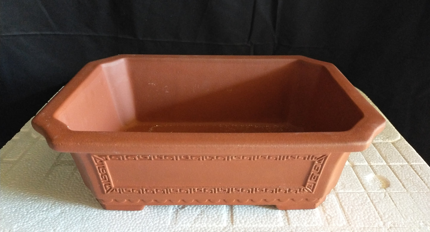 Good value rectangular bonsai pot - 30cm