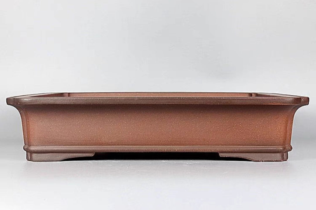 Quality rectangular bonsai pot - 44cm
