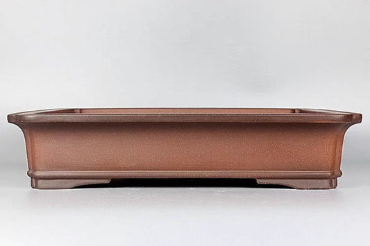 Quality rectangular bonsai pot - 44cm