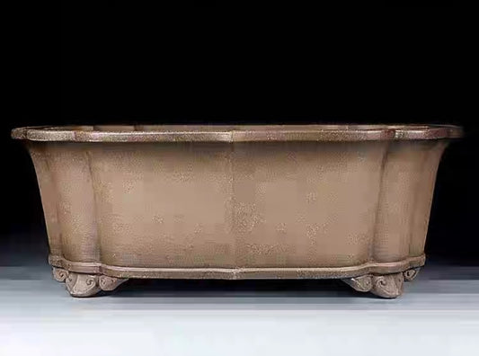 Quality rectangular bonsai pot - 46cm