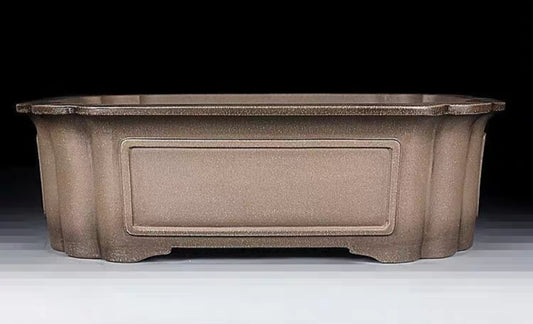Quality rectangular bonsai pot - 46cm