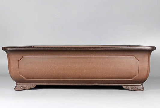 Quality rectangular bonsai pot - 51cm