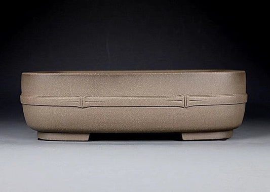 Quality rectangular bonsai pot - 33cm