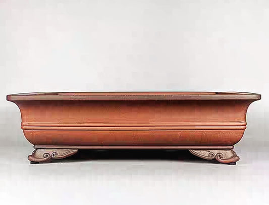 Quality rectangular bonsai pot - 45cm