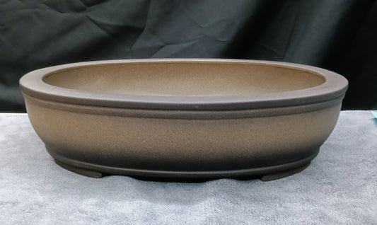 Quality oval bonsai pot - 35cm