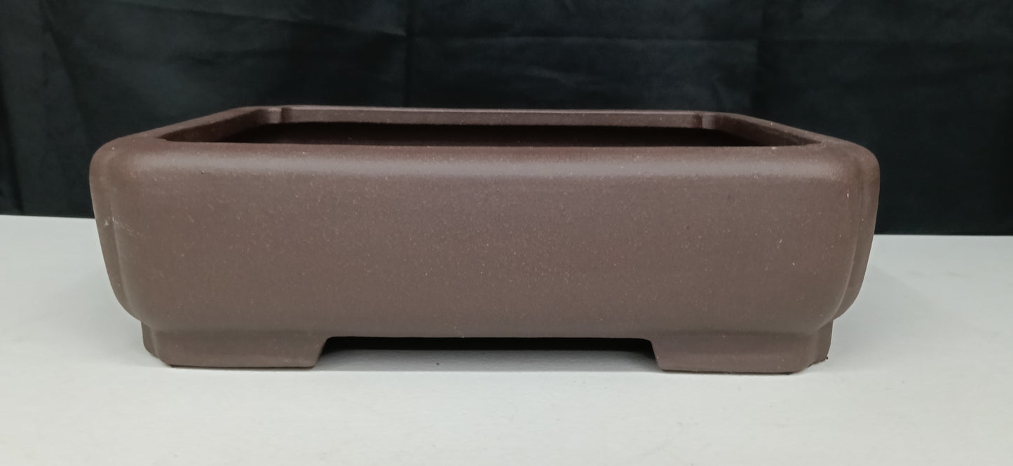 Quality rectangular bonsai pot - 33cm