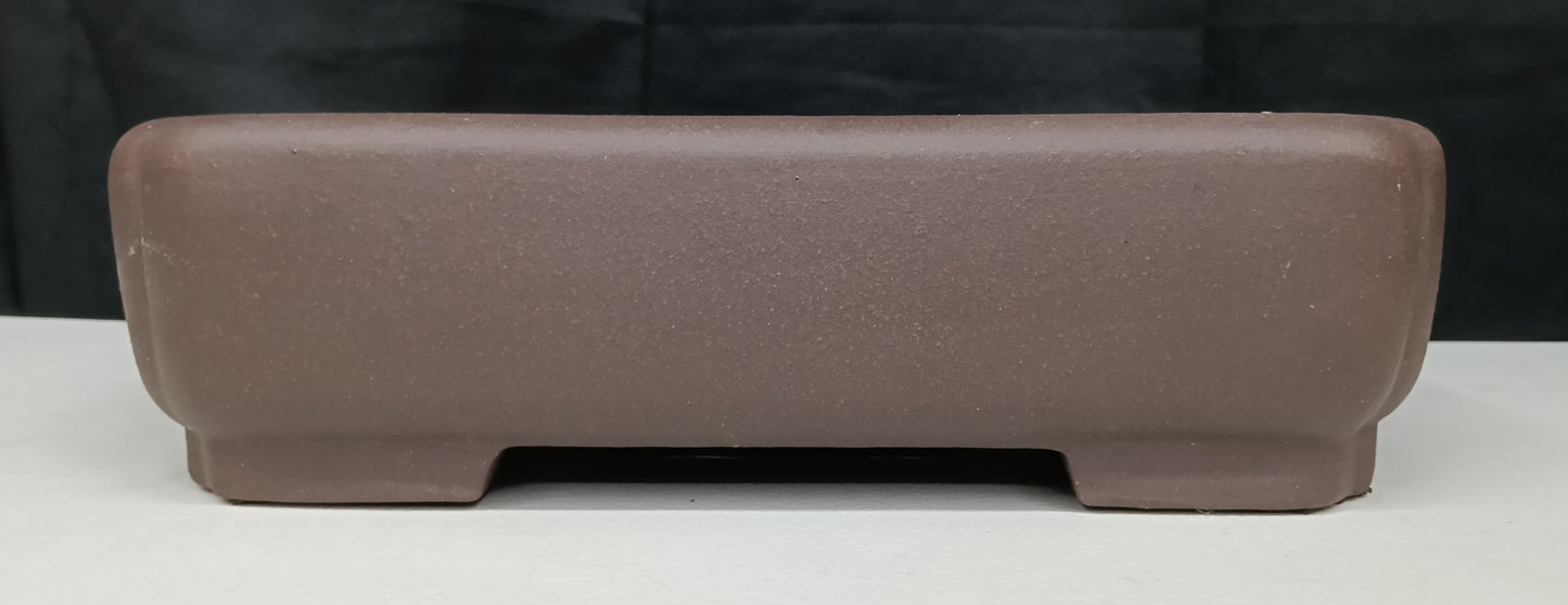 Quality rectangular bonsai pot - 33cm
