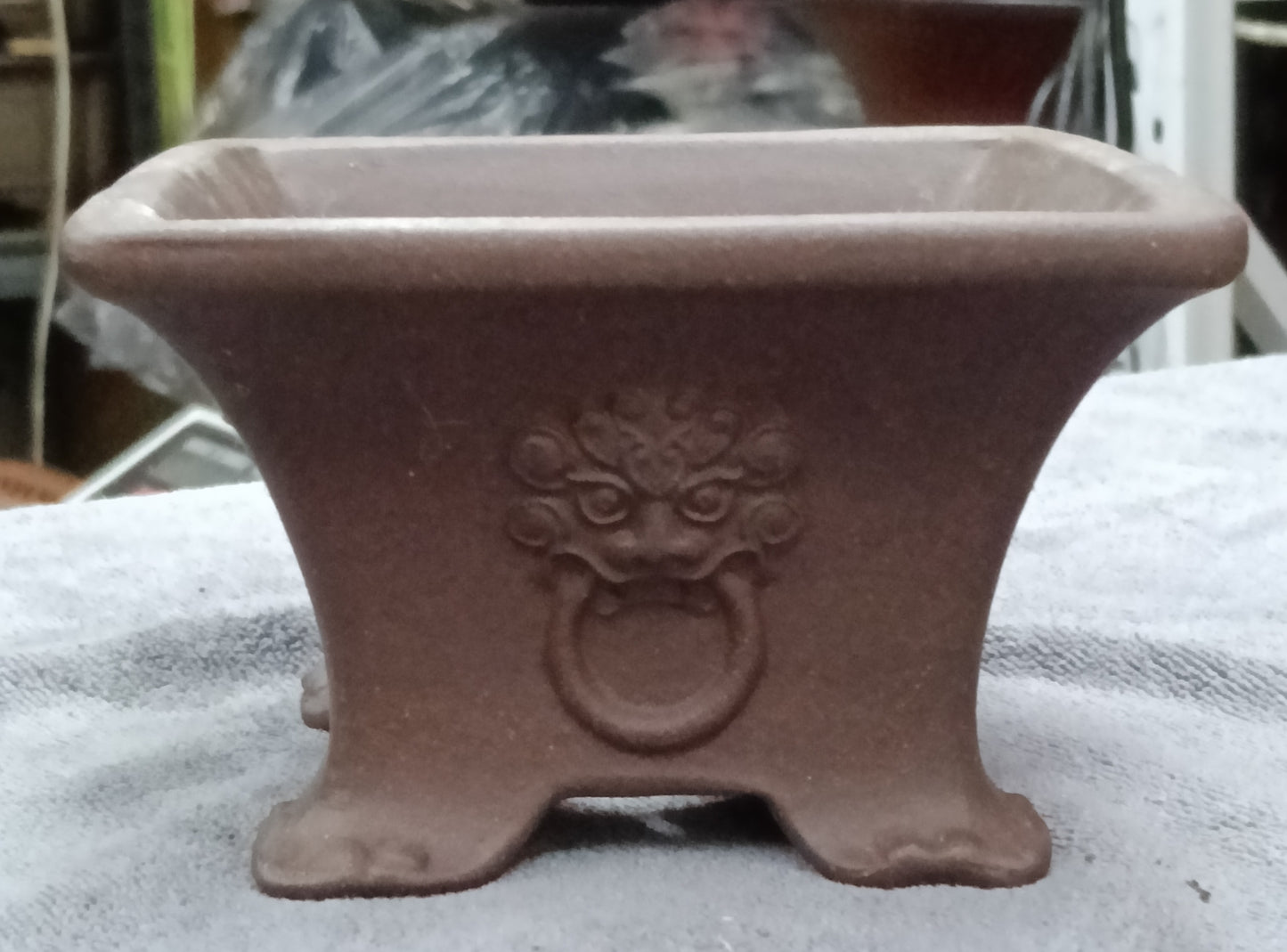 Beautiful small / shohin bonsai pot - 12cm