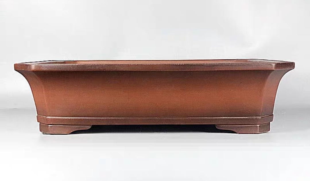 Quality rectangular bonsai pot - 53cm