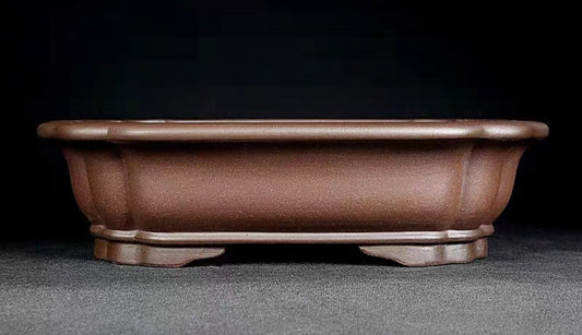 Quality rectangular bonsai pot - 33cm