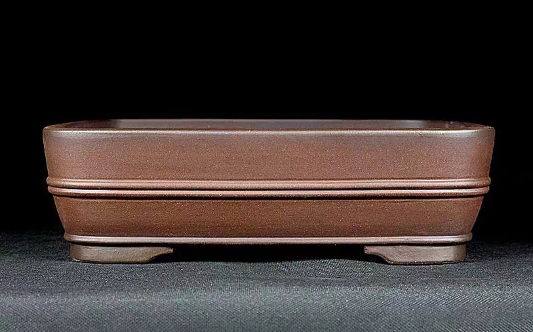 Quality rectangular bonsai pot - 28cm