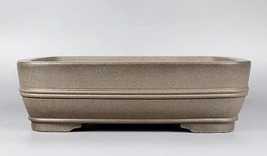 Quality rectangular bonsai pot - 28cm