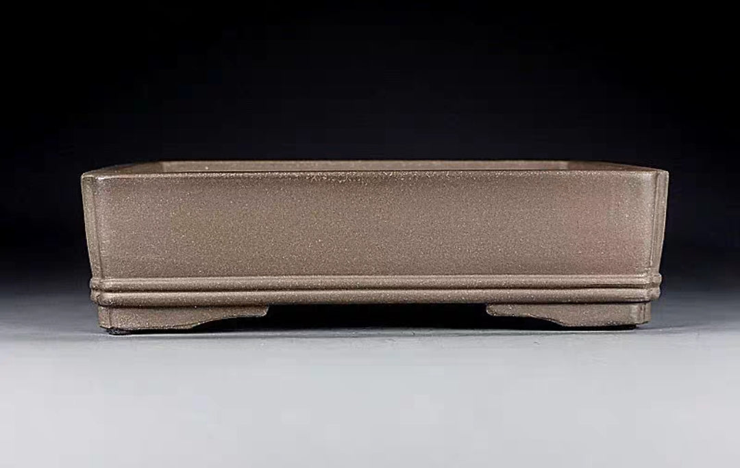 Quality rectangular bonsai pot - 25cm