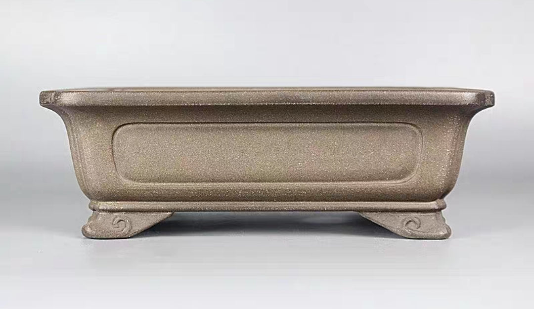 Quality rectangular bonsai pot - 25cm