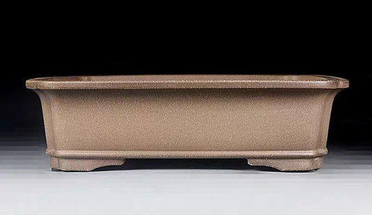 Quality rectangular bonsai pot - 30cm