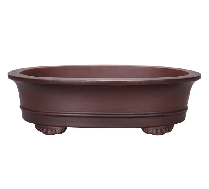 Quality oval bonsai pot - 45cm