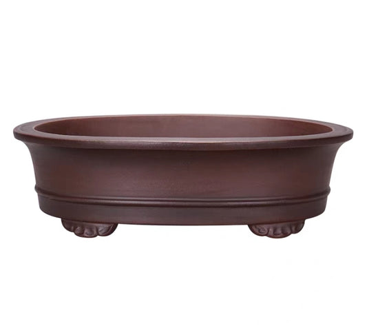 Quality oval bonsai pot - 45cm