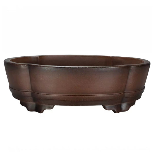 Quality oval bonsai pot - 49cm