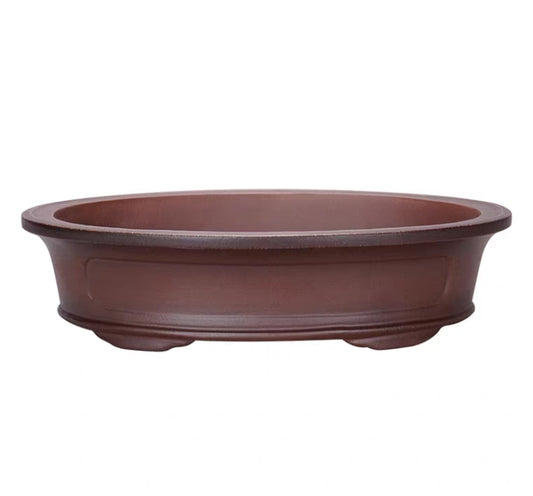Quality oval bonsai pot - 37cm