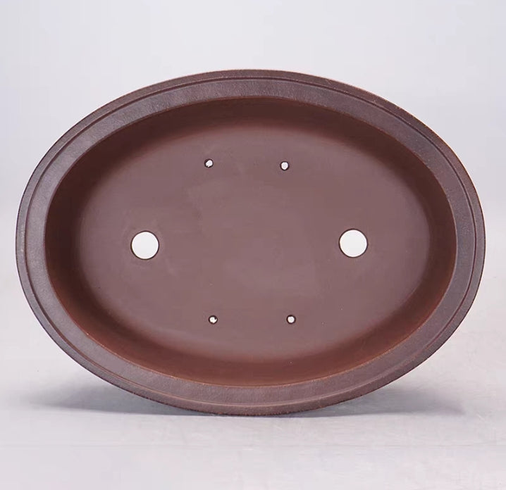 Quality oval bonsai pot - 37cm