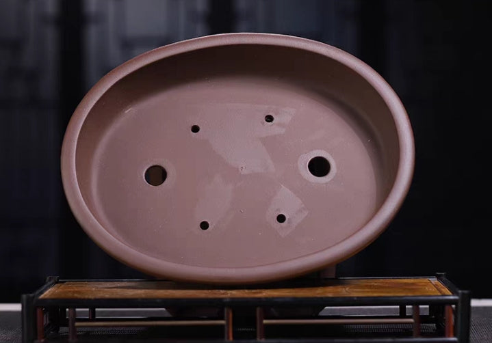 Good value oval bonsai pot - 30cm