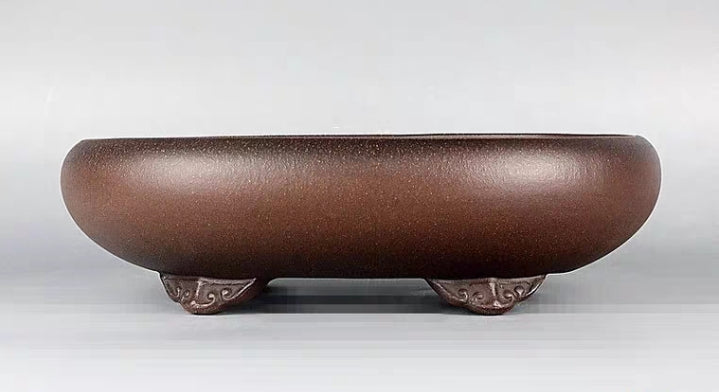 Quality oval bonsai pot - 19cm