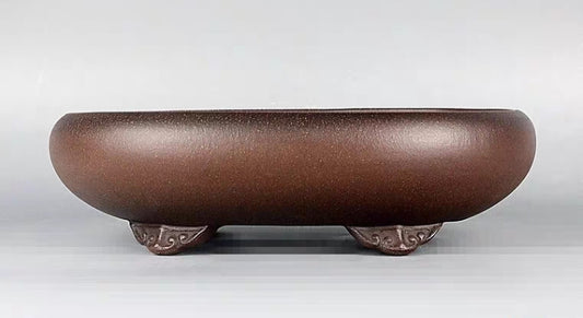 Quality oval bonsai pot - 19cm