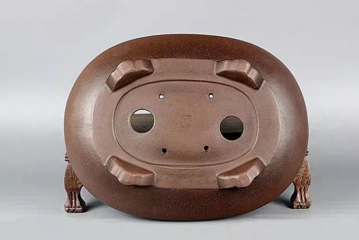 Quality oval bonsai pot - 19cm