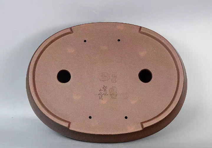 Quality oval bonsai pot - 45cm