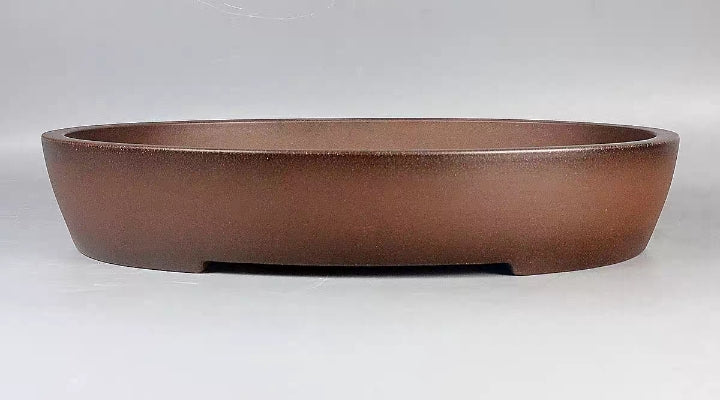 Quality oval bonsai pot - 45cm